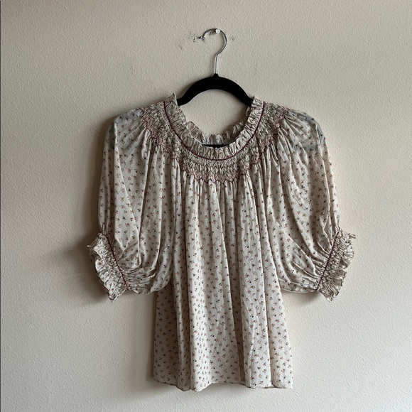 Doen Annalise Top Cream Parc Monceau - Picture 4 of 7